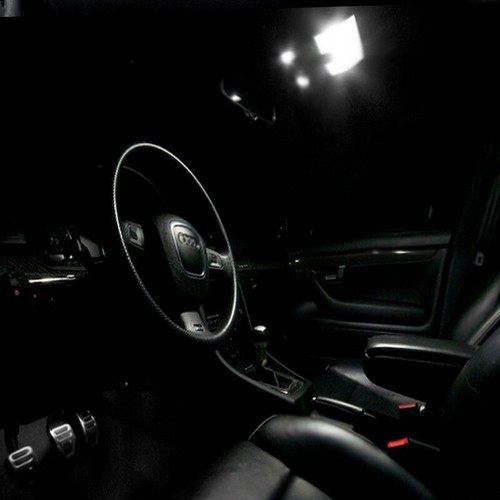 LED Innenraumbeleuchtung Audi A4 B6 B7 Avant Innenbeleuchtung Innenlicht Set 16 - Picture 10 of 12