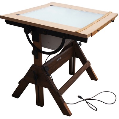 Vintage Hamilton Lightbox Drafting Table Mr11918 Ebay