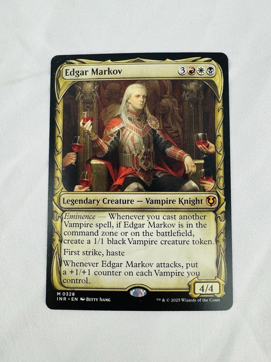 1x MTG Edgar Markov SHOWCASE 0328 Innistrad Remastered NM