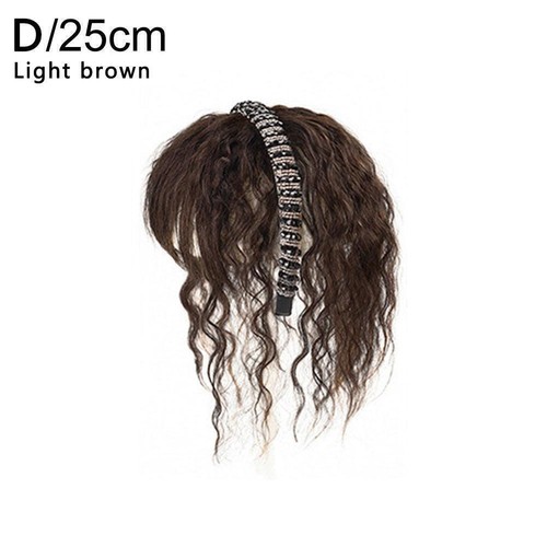 Crystal Headband Womens Wig - with Bangs & Extra Forehead Coverage M8X1 M3X8 - Picture 22 of 28