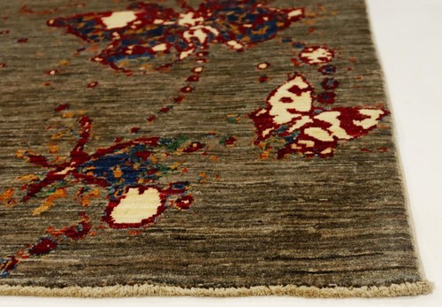 Ziegler Design 137x96 cm Handgeknüpft Teppich Orientteppich Neu - Picture 4 of 9