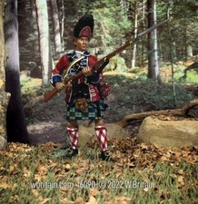 W.Britains:BR16090 - 42nd Foot Highland Regiment Grenadier Defending 1761-63
