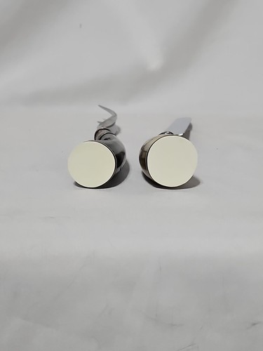 Juego de 2 piezas de tallado de acero inoxidable marca esterlina mango de cuerno de asta sintética - Imagen 4 de 5