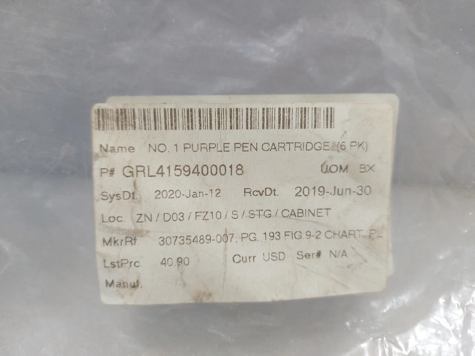 Graphic Controls 10557636 Purple Marking Pens 82-39-0306-06 PUR MKR (Packung 6) - Image 3 of 4