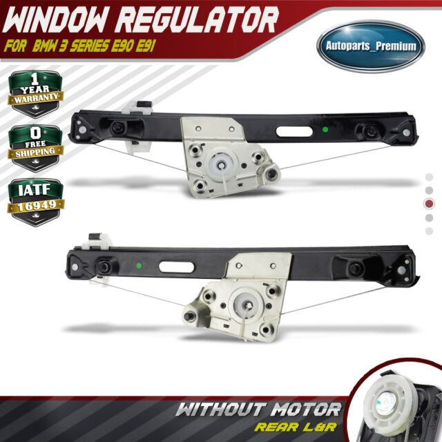 2x Power Window Regulator for BMW E90 E91 325i 328i 330i 335i Rear Left & Right 2x Power Window Regulator for BMW E90 E91 325i 328i 330i 335i Rear Left & Right