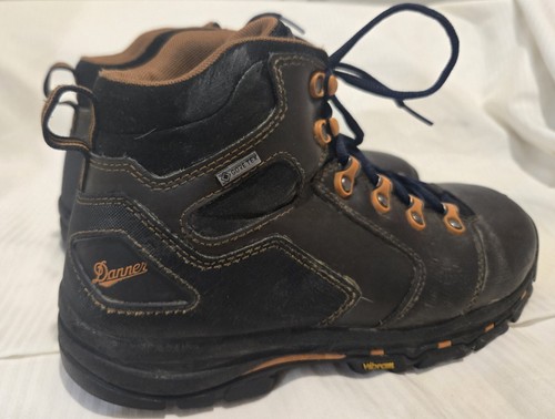Stivali da lavoro Danner uomo 4,5" Vicious impermeabili punta regolare marrone taglia 9D - Foto 2 di 8