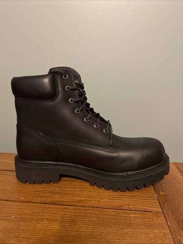 Timberland Pro 6" Direct Attach "schwarz" wasserdichte weiche Zehenpartie Herrenstiefel Größe 10,5 - Bild 5 von 12