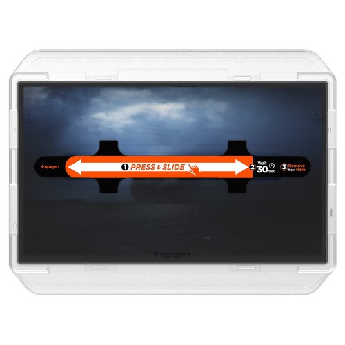 For Tesla Cybertruck | Spigen GLAS.tR EZ Fit Anti-Glare Screen Protector - Foto 2 di 10