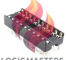 20PCS DIP 20pin IC Socket Adaptor Solder Type Socket Pitch Dual Wipe Contact