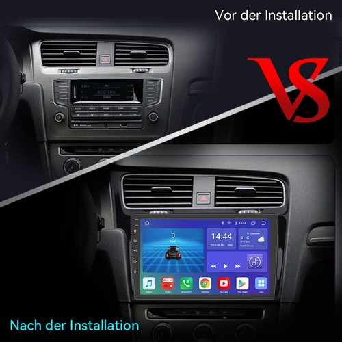 10" Für VW Golf VII MK7 2013-2017 Android 13 Autoradio GPS Navi BT 2+64G Carplay - Bild 19 von 21
