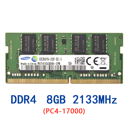 2×8GB Kit 16GB MEMORY RAM DDR4 2133MHz Samsung SODIMM PC4-17000 Skylake Laptops