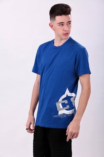 CROSSFIT Blue t-shirt. Size L. By Next Level Apparel - Picture 3 of 5