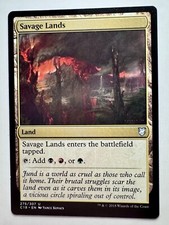 SAVAGE LANDS C18 - Magic The Gathering MTG Commander 2018