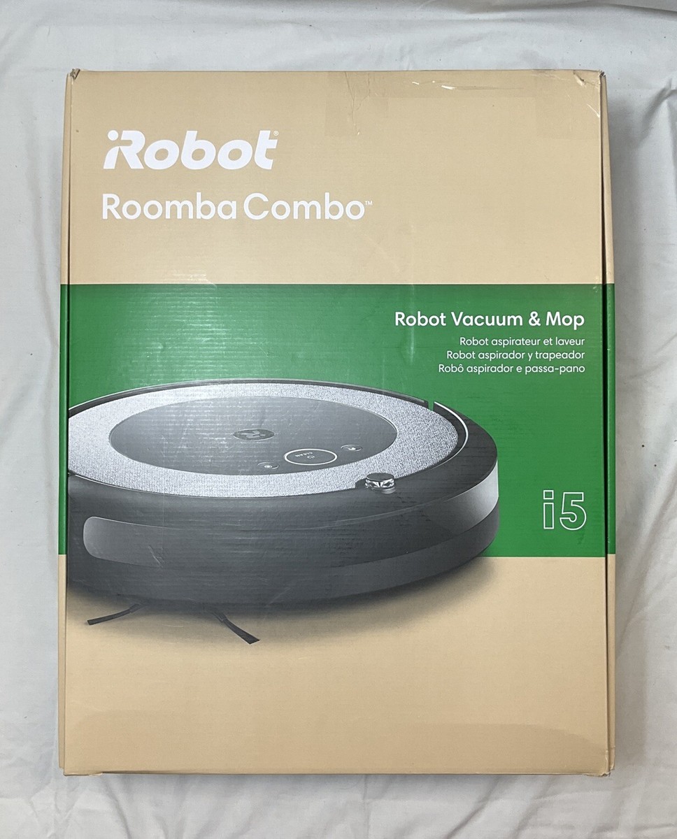 Used iRobot Roomba i5 Robot Vaccuum and Mop Used iRobot Roomba i5 Robot Vaccuum and Mop