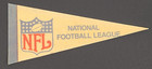 Vintage 70s Nfl National Football League Mini Felt Pennant Flag 9" x 4"