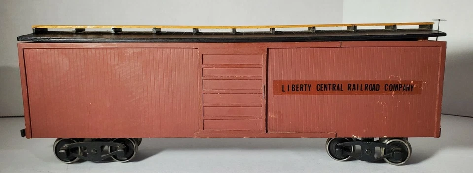 G Scale Pittman? Box Car Built-up, nicely built from kit. Our x1711 - Image 2 of 4