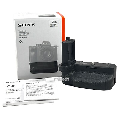New SONY VG-C4EM Vertical Battery Grip for α7RV, α7IV, α7RIV