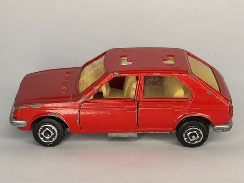 GUISVAL red Talbot Horizon 1/64 Made in Spain vintage diecast rare car coche - Imagen 8 de 9