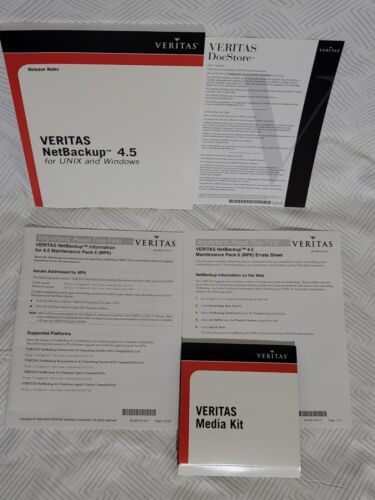 Veritas NetBackup Data Center Ver 4.5 Maintenance Pack 6 Media Kit English CD - Picture 3 of 5