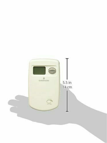 EMERSON 1E78-140 Thermostat, Stages 1 Heat, White, 20 to 30VAC - WE EXPORT - Picture 7 of 7