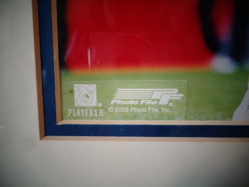 ARCHIVO DE FOTO DE ARCHIVO DE FÚTBOL AMERICANO 2003 DE LA NFL PRODUCTO CON LICENCIA OFICIAL ENMARCADO TOM BRADY - Imagen 3 de 5