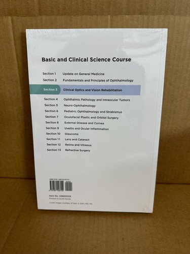 13 Bücher 2023-24 & 2025 BCSC Basic & Clinical Science Course Complete Print Set - Bild 7 von 24