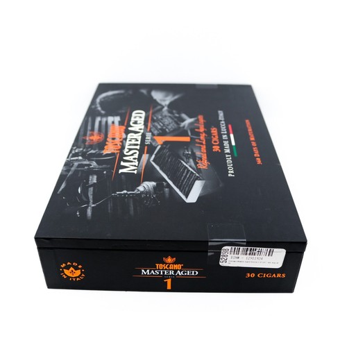 Caja de cigarros de madera vacía Toscano Master Aged serie 1 11" x 7,25" x 2" - Imagen 6 de 12