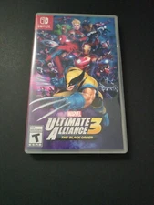 Replacement Case ONLY Marvel Ultimate Alliance 3 Nintendo Switch Box UAE Version