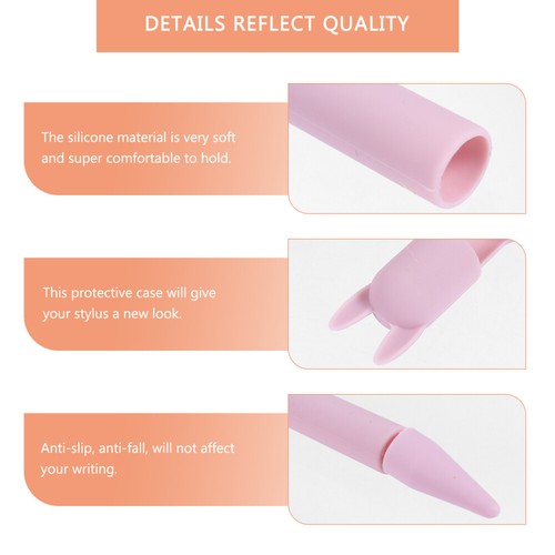 2 PCS Federmäppchen Fall Für Stift Stifthalter Aus Silikon - 第 9/12 張圖片