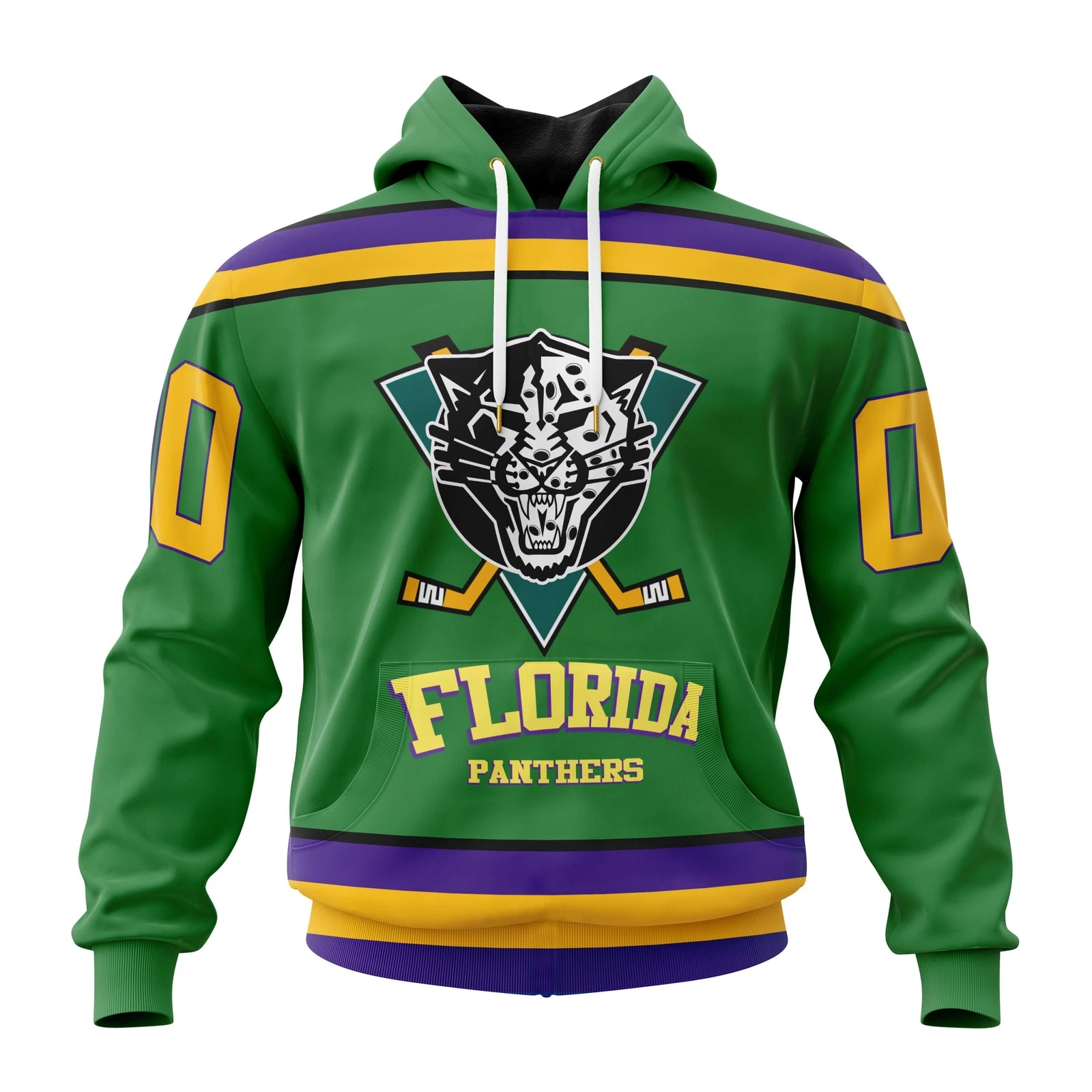 Florida Panthers Specialized Design X The Mighty Ducks Unisex Hoodie Pullover