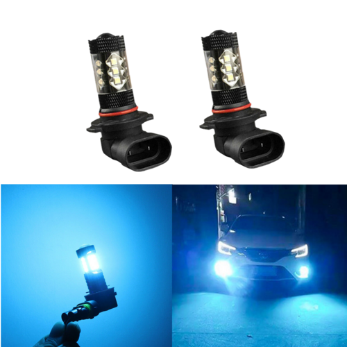 For GMC Sierra 1500 2500 3500 2003-2006 LED Headlight Fog light bulbs 8000K BLUE - Imagen 5 de 11