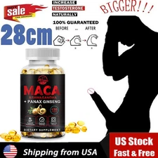 #1 BEST-MALE ENLARGER THICKER LONGER BIGGER 4" GROWTH 120pcs Increas Testo Level