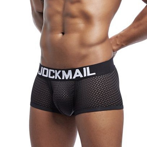 Boxer Shorts Mens Panties Underpants Sexy Briefs Underwear Bulge Pouch Mesh - Picture 5 of 18