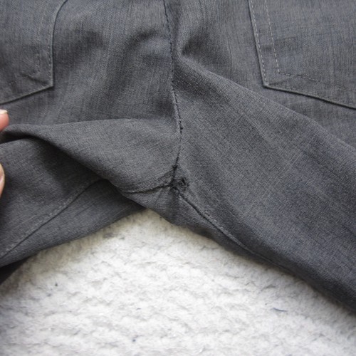 Pantalone Bluffworks Uomo 28x30 Grigio Performance Lavoro Casual Elasticizzato Golf - Foto 14 di 15