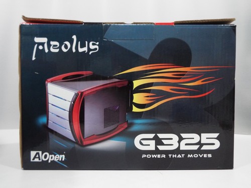 Custodia computer cubo AOpen G325 MicroATX FlexATX con alimentatore 400 W argento rosso - Foto 14 di 14