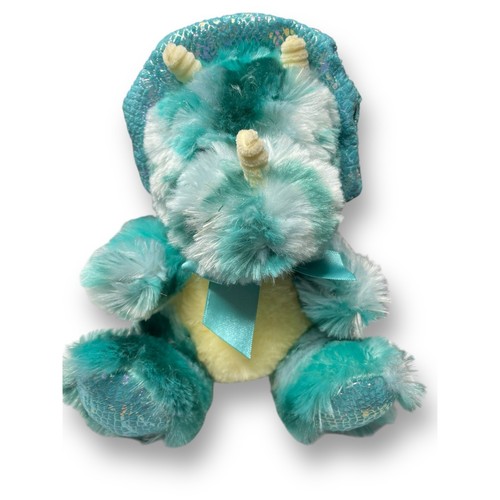Walmart Way to Celebrate Plush Camo Dino Dragon Blue Nursery Shower Stuffed 9" - Picture 7 of 10