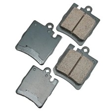 Genuine AKEBONO Akebono EURO Ultra Premium Ceramic Disc Brake Pad Kit EUR873