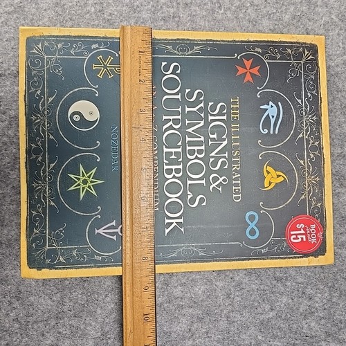 Illustrated Signs and Symbols Sourcebook by Adele Nozedar (Trade Paperback) - Picture 13 of 14