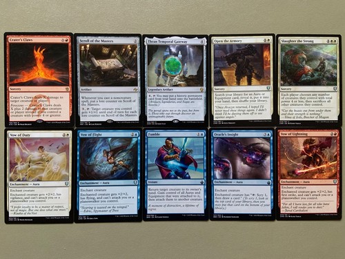 MTG White Blue Red Gnostro, Voice of the Crags Pump Commander Deck CMR COM EDH - Picture 5 of 9