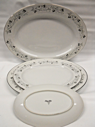 Moon Mist By Fine China Of Japan 16” Oval Serving Platter **DISCONTINUED PIECE - Picture 11 of 12