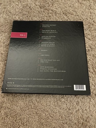 Dave Matthews Band DMB Live Trax Vol 5 Record Store Day 4 LP Pink Vinyl #000245 - Picture 2 of 10