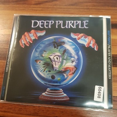 DEEP PURPLE slaves and masters PDO GERMANY VG+/EX (CD Album, Rock, RCA/BMG)