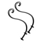 2 Pcs Blumenampel Haken Blumentopfhaken Metallblumenkleiderbügel