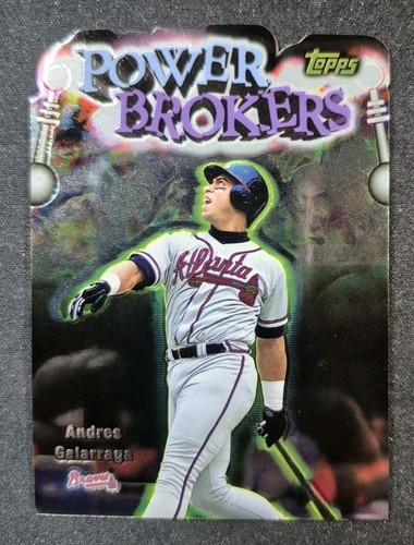 Andres Galarraga 1998 Topps Power Brokers Insert #PB2 Braves Baseballkarte