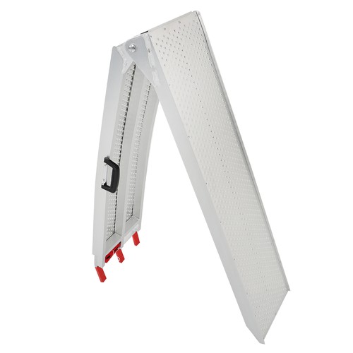 Folding Ramps Aluminum 89inch Loading Motorcycle Car Truck ATV UTV Bike Trailer - Picture 7 of 16