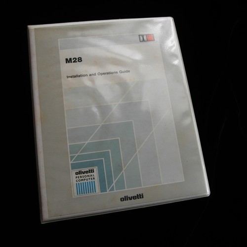 OLIVETTI M28 Personal Computer Installations and Operations guide code 4024950 J - Imagen 5 de 23