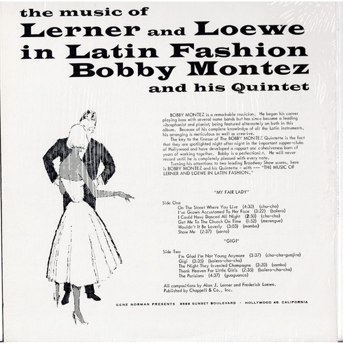 BOBBY MONTEZ lerner & loewe gigi cha cha U.S. GNP LP 46_original NEAR MINT - Bild 4 von 4