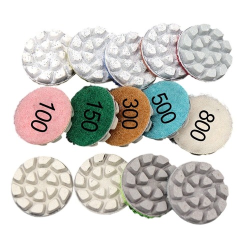 Floor Polishing Grinding Disc Concrete Polishing 10PCS Set Aggressive Polishing