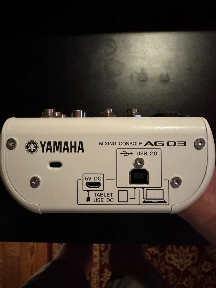 Yamaha AG03 Mixing Console and Audio Interface - USB Bus-Powered - Image 2 of 4