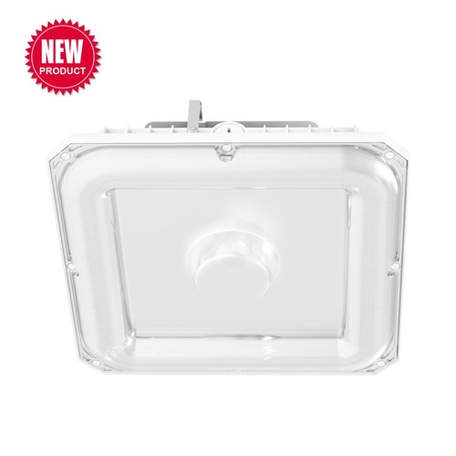 6Pack LED Canopy Light 60W Outdoor Gas Station Carport Ceiling Light 4500K-5700K - Picture 12 of 13